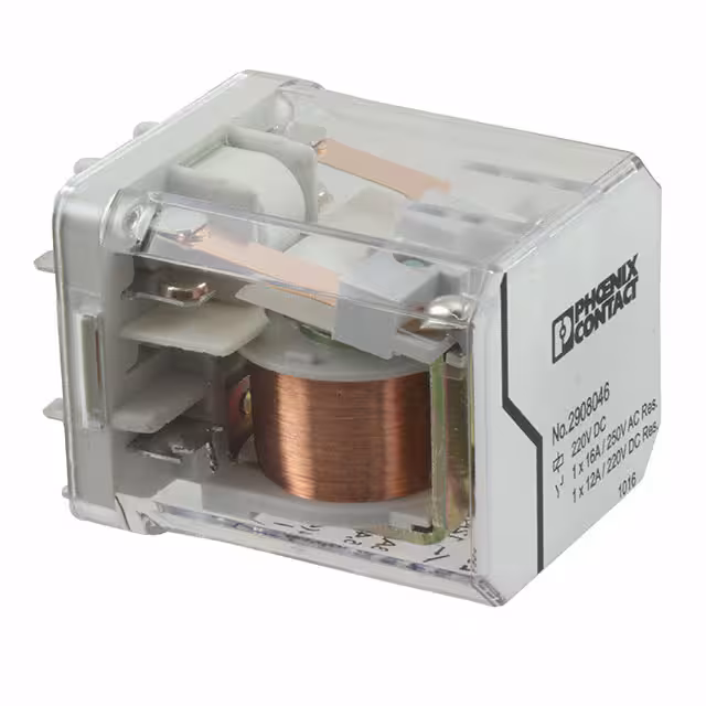 2908046 Phoenix Contact  Power Relays Over 2 Amps